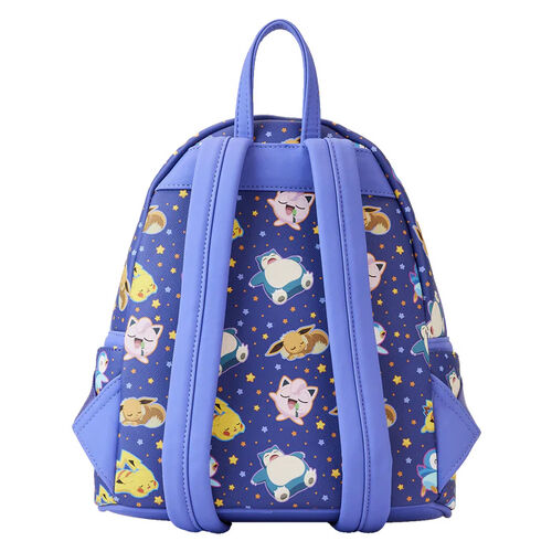 MINI MOCHILA LOUNGEFLY POKEMON SLEEPING PIKACHU AND FRIENDS
