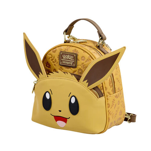MOCHILA CONVERTIBLE LOUNGEFLY POKEMON EEVEE COSPLAY