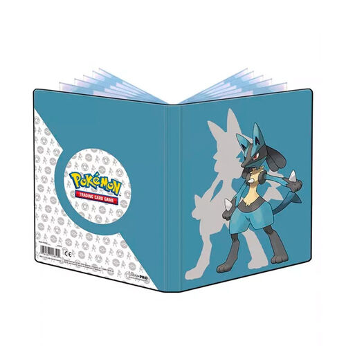 ARCHIVADOR 4 BOLSILLOS PORTFOLIO POKEMON LUCARIO ULTRA PRO