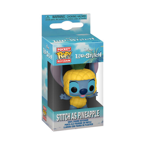 POP KEYCHAIN: DISNEY - STITCH AS PINEAPPLE
