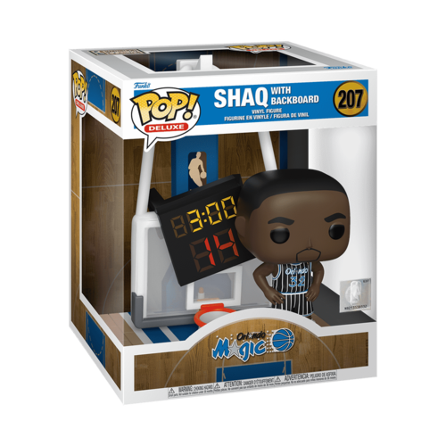 FIGURA POP DELUXE NBA: ORLANDO MAGIC - SHAQ WITH BACKBOARD