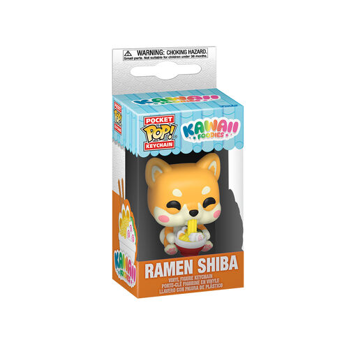 POP KEYCHAIN KAWAII FOODIES - RAMEN SHIBA