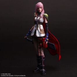FIGURA PLAY ARTS SHIN FINAL FANTASY XIII LIGHTNING 26 CM