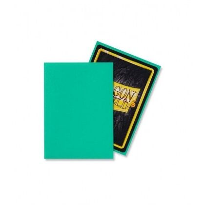 FUNDAS DRAGON SHIELD STANDARD MATTE TURQUESA 100