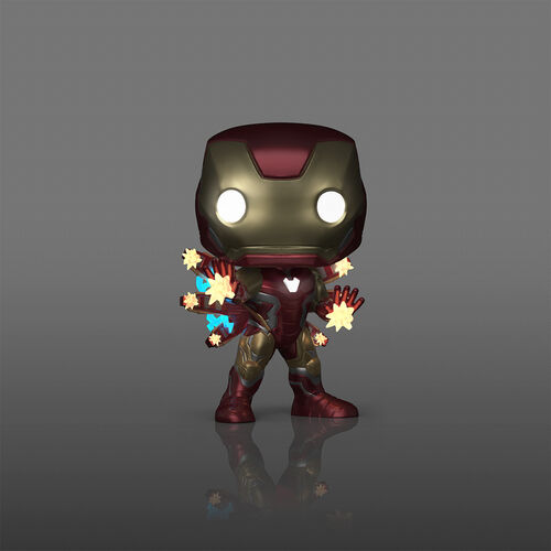 FUNKO POP PLUS THE INFINITY - IRON MAN WITH BEAMS GLOW EXCLUSIVO 1555