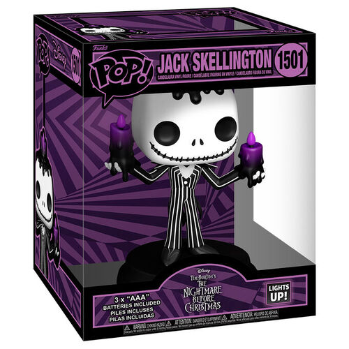 FUNKO POP SUPER NIGHTMARE BEFORE CHRISTMAS - JACK SKELLINGTON LIGHTS UP! 1501