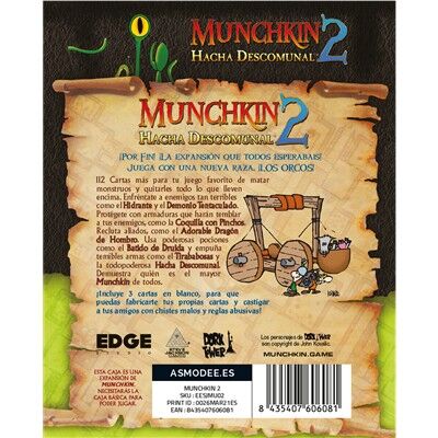 MUNCHKIN 2: HACHA DESCOMUNAL