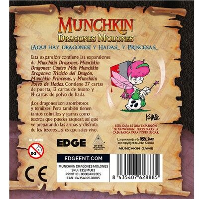 MUNCHKIN DRAGONES MOLONES