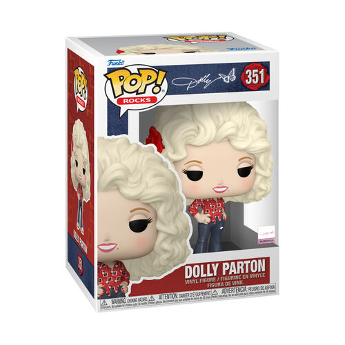 DAÑADO FUNKO POP DOLLY PARTON 77 TOUR