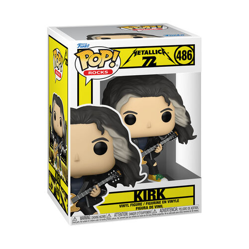 FUNKO POP METALLICA - KIRK (72 SEASONS) 486