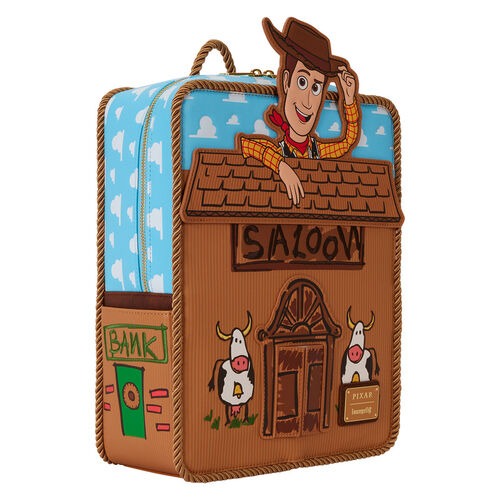 MINI MOCHILA LOUNGEFLY TOY STORY 30TH WOODY