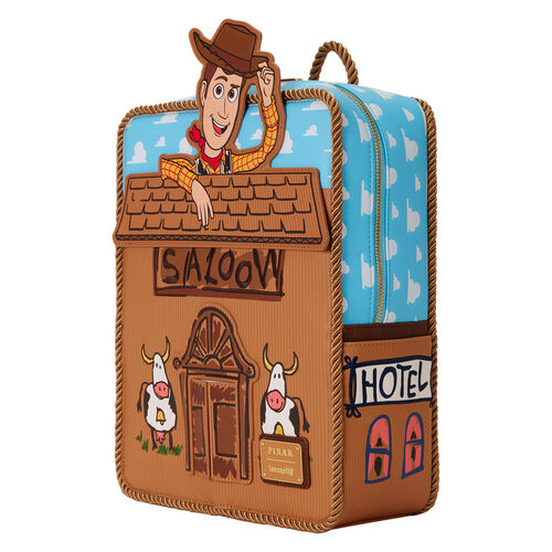 MINI MOCHILA LOUNGEFLY TOY STORY 30TH WOODY