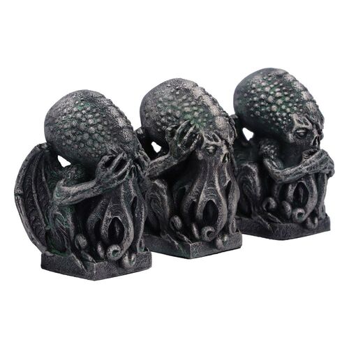 FIGURA THREE WISE CTHULHU 7 CM