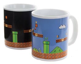 TAZA SENSITIVA AL CALOR SUPER MARIO BROS LEVEL