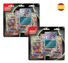 PACK DE 3 SOBRES DE CARTAS POKÉMON TCG MEGAEVOLUCIÓN FUEGOS FANTASMALES ESPAÑOL