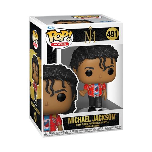 FUNKO POP MICHAEL JACKSON (BEAT IT) 491