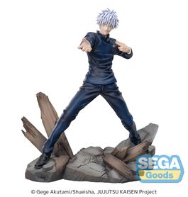 FIGURA LUMINASTA PVC JUJUTSU KAISEN - SATORU GOJO FIERCE BATTLE 18 CM