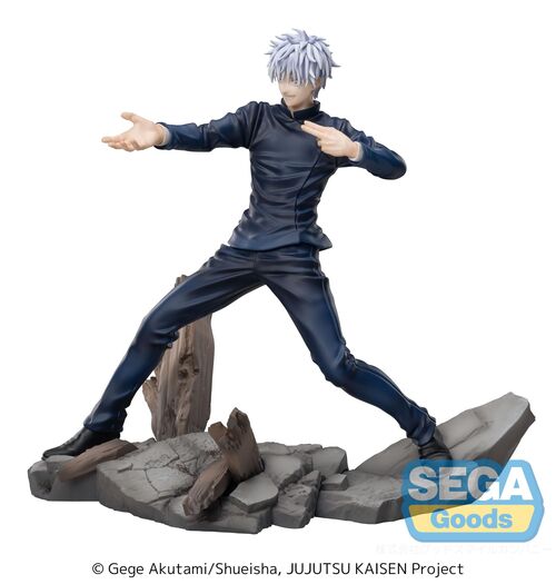 FIGURA LUMINASTA PVC JUJUTSU KAISEN - SATORU GOJO FIERCE BATTLE 18 CM