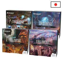 MAGIC THE GATHERING FINAL FANTASY CAJAS DE ESCENA PACK 4 JAPONÉS