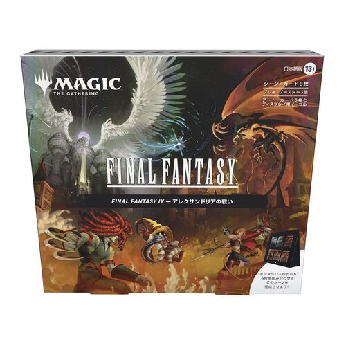MAGIC THE GATHERING FINAL FANTASY CAJAS DE ESCENA PACK 4 JAPONÉS