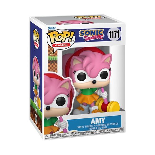 FUNKO POP SONIC THE HEDGEHOG - AMY ROSE WITH PIKO HAMMER 1171