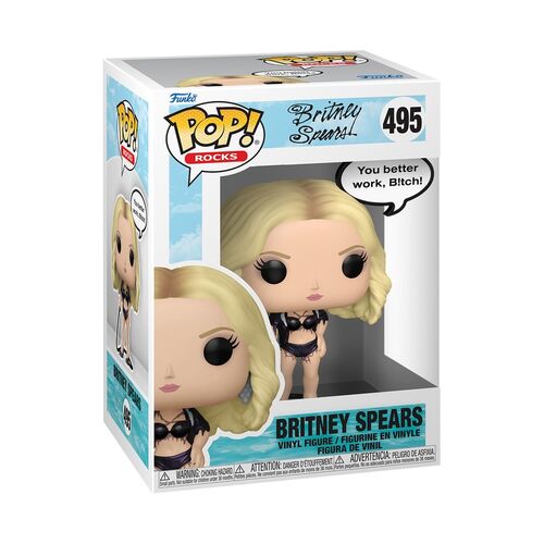 FUNKO POP BRITNEY SPEARS - YOU BETTER WORK 495