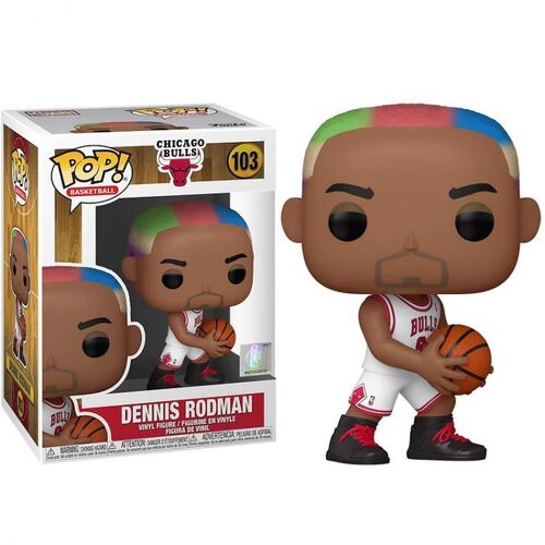FUNKO POP NBA: LEGENDS - DENNIS RODMAN BULLS HOME 103