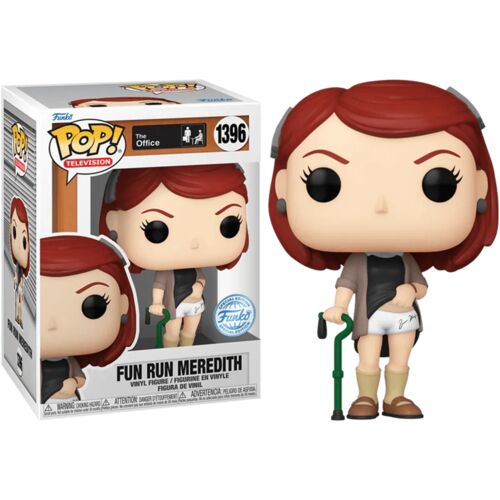 FUNKO POP THE OFFICE US - FUN RUN MEREDITH SPECIAL EDITION 1396