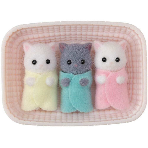 SYLVANIAN FAMILIES: TRILLIZOS GATO PERSA 2 CM