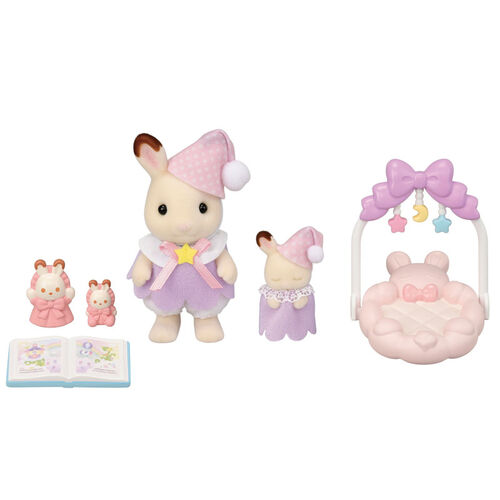 SYLVANIAN FAMILIES: CONEJO CHOCOLATE CONJUNTO SUEÑOS DULCES