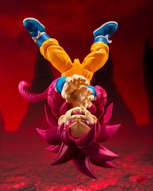 FIGURA S.H.FIGUARTS SUPER SAIYAN LEVEL 4 SON GOKU (MINI) DRAGON BALL DAIMA 8 CM