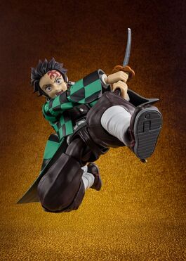 FIGURA S.H.FIGUARTS TANJIRO KAMADO THE FINAL BATTLE IN THE INFINITY CASTLE DEMON SLAYER: KIMETSU NO YAIBA 14 CM