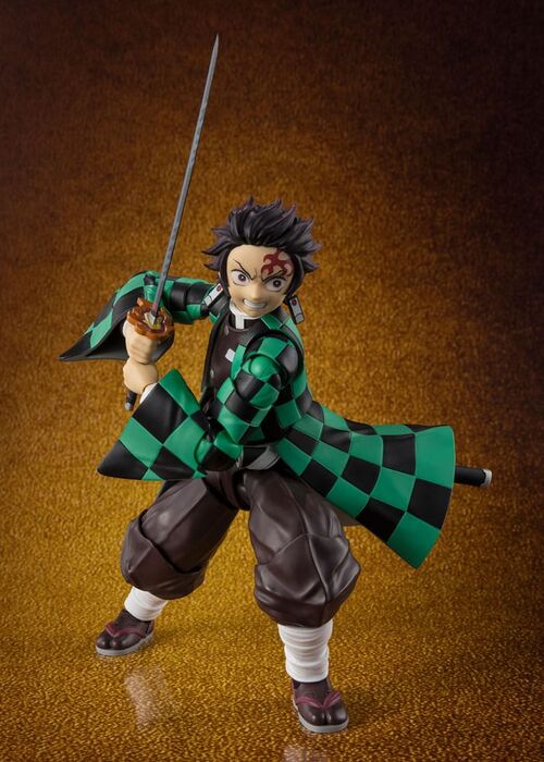 FIGURA S.H.FIGUARTS TANJIRO KAMADO THE FINAL BATTLE IN THE INFINITY CASTLE DEMON SLAYER: KIMETSU NO YAIBA 14 CM