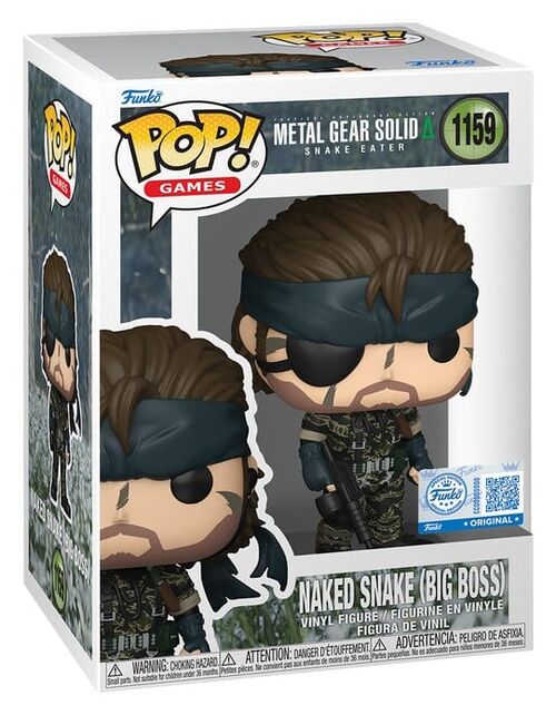FUNKO POP METAL GEAR SOLID 3 - BIG BOSS EXCLUSIVO