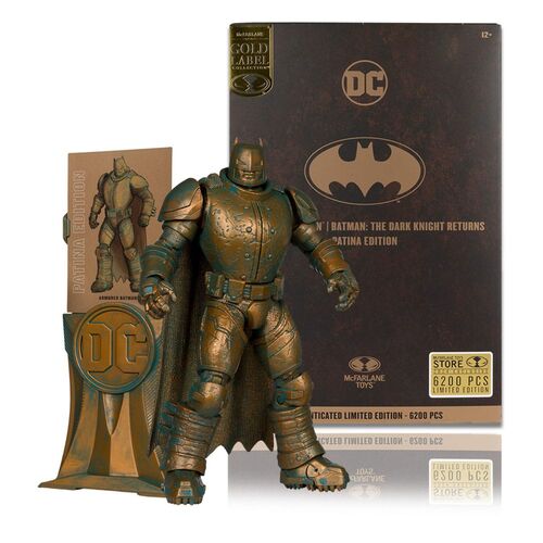 FIGURA BATMAN DC MULTIVERSE - DARK KNIGHTS OF STEEL (GOLD LABEL) 18 CM