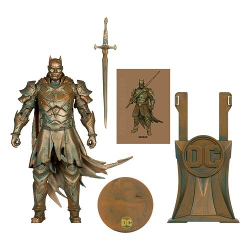 FIGURA BATMAN DC MULTIVERSE - DARK KNIGHTS OF STEEL (GOLD LABEL) 18 CM