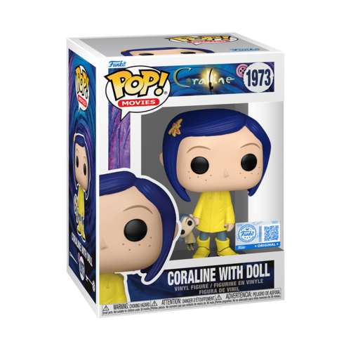 FUNKO POP CORALINE WITH DOLL EXCLUSIVO 1973