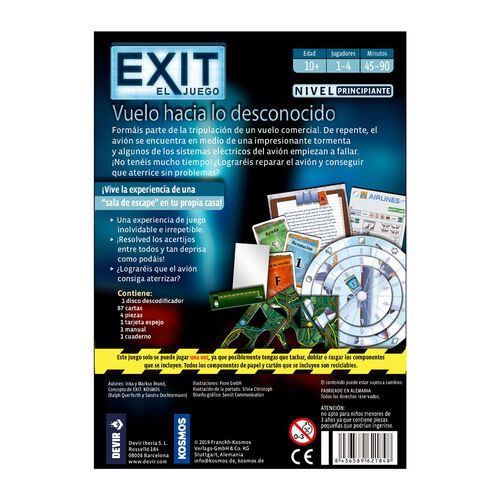 EXIT: VUELO HACIA LO DESCONOCIDO