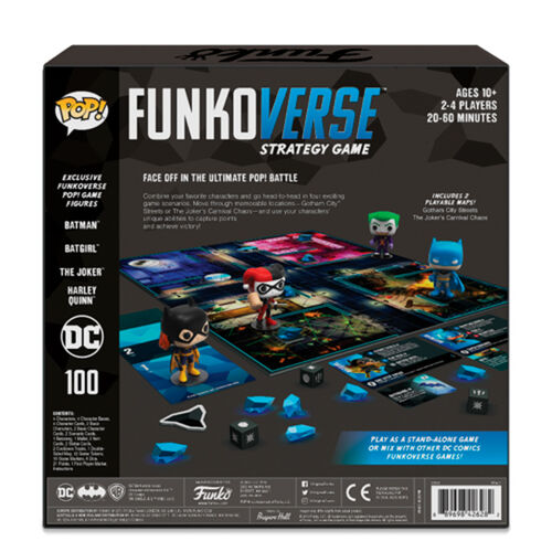 JUEGO DE MESA FUNKOVERSE: DC 100 STRATEGY GAME CASTELLANO