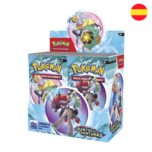 CAJA DE SOBRES POKEMON TCG JUNTOS DE AVENTURAS - FRIKIBUNKER