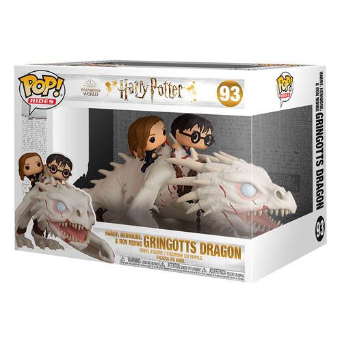 FIGURA POP HARRY POTTER: DRAGON W/ HARRY, RON AND HERMIONE RIDES