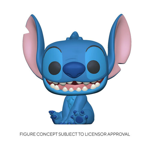 FIGURA POP DISNEY: LILO AND STITCH - SMILING SEATED STITCH