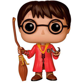 FIGURA POP HARRY POTTER: HARRY QUIDDITCH - WHITE BOX