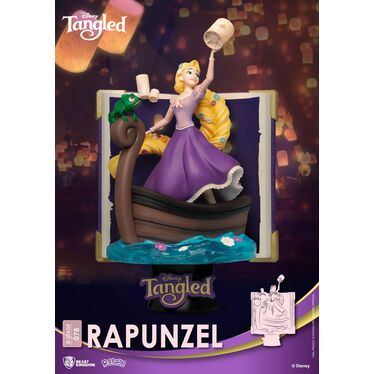 Disney Diorama PVC D-Stage Story Book Series Rapunzel New Version 15 cm