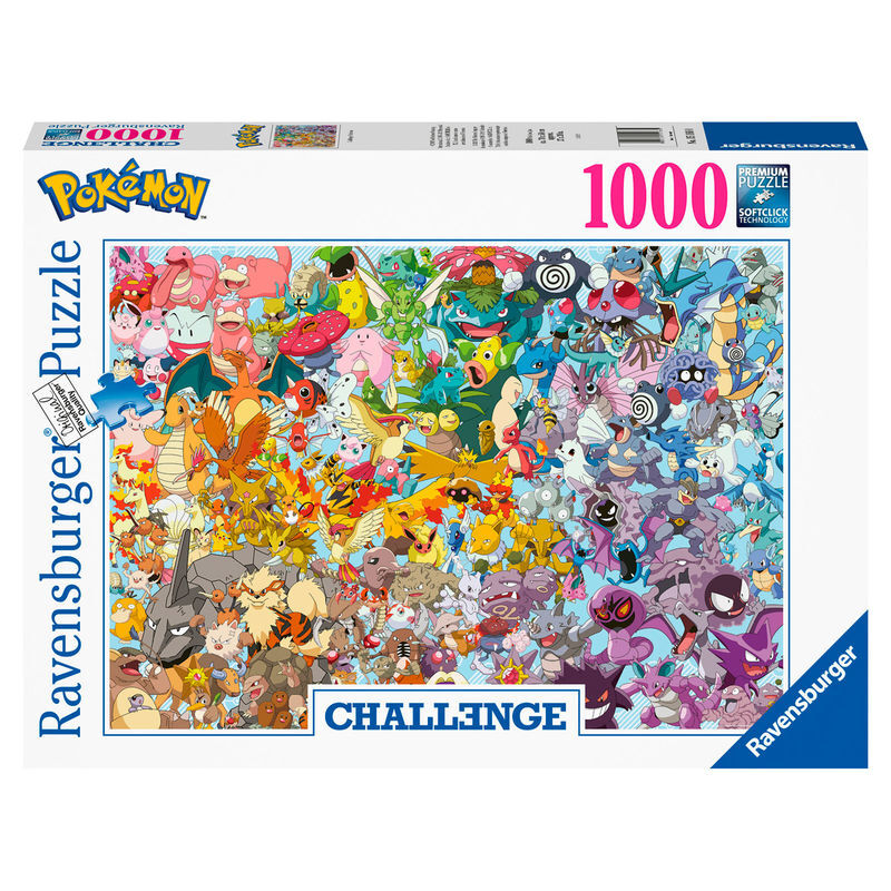 Puzzle Challenge Pokemon 1000pzs