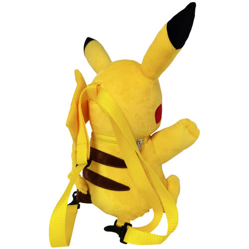 Mochila Peluche Pikachu Pokemon 36cm