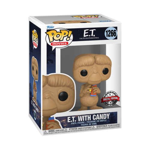 POP & TEE: E.T.- E.T. W/CANDY- S