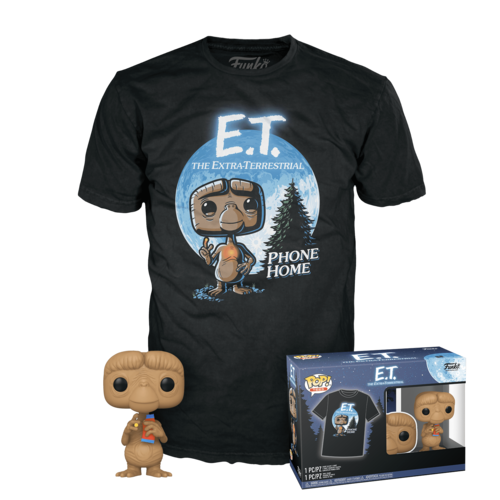 POP & TEE: E.T.- E.T. W/CANDY- S