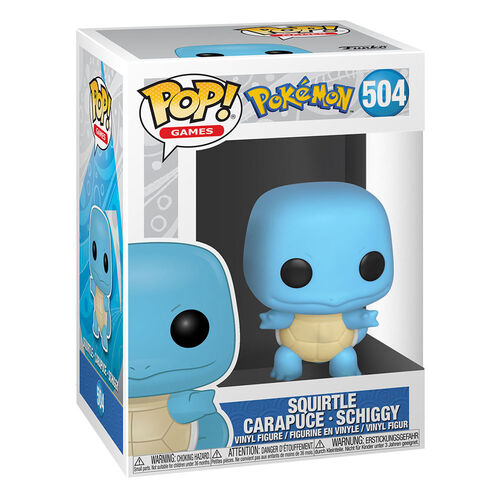 FIGURA POP GAMES: POKEMON - SQUIRTLE