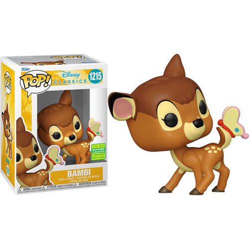 FIGURA POP DISNEY: BAMBI - BAMBI WITH BUTTERFLY (SUMMER CONVENTION 2022)